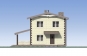 Двухэтажный жилой дом с террасой Rg5395 Фасад1