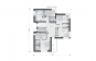 Двухэтажный жилой дом с подвалом, гаражом, террасой и балконом. Rg5397z (Зеркальная версия) План3