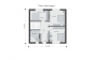 Проект индивидуального одноэтажного жилого дома с мансардой Rg5408 План4