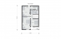 Проект индивидуального одноэтажного жилого дома с мансардой, террасой и балконом Rg5409 План4