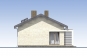 Проект индивидуального одноэтажного жилого дома с террасой Rg5410 Фасад2