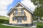 Одноэтажный дом с мансардой, террасой и балконом Rg5415z (Зеркальная версия) Вид4