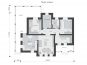 Проект индивидуального одноэтажного жилого дома с террасой Rg5418z (Зеркальная версия) План2
