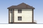 Двухэтажный жилой дом с лоджией Rg5419z (Зеркальная версия) Фасад4