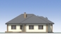 Проект индивидуального одноэтажного жилого дома с террасой и гаражом Rg5422z (Зеркальная версия) Фасад2