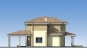 Проект двухэтажного дома с террасами Rg5427z (Зеркальная версия) Фасад2