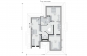 Одноэтажный дом с мансардой и террасой Rg5430z (Зеркальная версия) План4
