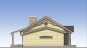 Одноэтажный дом с чердаком, гаражом и террасой Rg5431z (Зеркальная версия) Фасад4