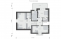 Проект одноэтажногго дома с мансардой, гаражом и террасой Rg5437z (Зеркальная версия) План4
