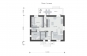 Проект одноэтажногго дома с мансардой и террасой Rg5440z (Зеркальная версия) План2