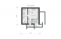 Проект одноэтажногго дома с подвалом, мансардой и террасой Rg5441z (Зеркальная версия) План1