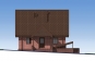 Проект одноэтажногго дома с подвалом, мансардой и террасой Rg5441z (Зеркальная версия) Фасад1