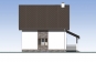 Одноэтажный жилой дом с мансардой Rg5444z (Зеркальная версия) Фасад2