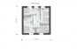Одноэтажный жилой дом с мансардой и гаражом Rg5452z (Зеркальная версия) План4