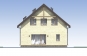 Одноэтажный жилой дом с мансардой и гаражом Rg5452z (Зеркальная версия) Фасад3
