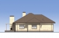 Одноэтажный жилой дом с гаражом и террасой Rg5454z (Зеркальная версия) Фасад4