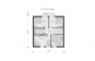 Проект одноэтажного дома с мансардой Rg5458 План4
