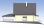 Одноэтажный жилой дом с мансардой, гаражом и террасой Rg5464z (Зеркальная версия) Фасад2