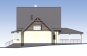 Одноэтажный жилой дом с мансардой, гаражом и террасой Rg5464z (Зеркальная версия) Фасад4
