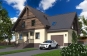 Одноэтажный жилой дом с мансардой, гаражом и террасой Rg5464 Вид1