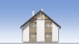 Одноэтажный дом с мансардой и террасой Rg5468z (Зеркальная версия) Фасад3