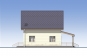 Одноэтажный дом с мансардой и террасой Rg5469 Фасад2