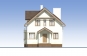 Одноэтажный  дом с мансардой Rg5472 Фасад1