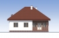 Одноэтажный жилой дом с террасой Rg5473z (Зеркальная версия) Фасад3