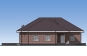 Проект одноэтажного дома с террасой и гаражом Rg5479 Фасад2