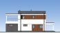 Проект двухэтажного дома с террасой и гаражом Rg5480z (Зеркальная версия) Фасад3
