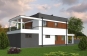 Проект двухэтажного дома с террасой и гаражом Rg5480 Вид3