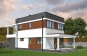 Проект двухэтажного дома с террасой и гаражом Rg5480 Вид4