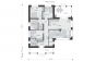 Проект одноэтажного дома с террасами Rg5481z (Зеркальная версия) План2