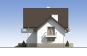 Одноэтажный  дом с мансардой, террасой и гаражом Rg5484z (Зеркальная версия) Фасад4