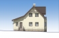 Одноэтажный дом с мансардой Rg5485 Фасад3