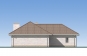Проект одноэтажного дома с подвалом и гаражом Rg5488 Фасад3