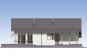 Проект индивидуального одноэтажного жилого дома с террасами и гаражом Rg5492 Фасад2