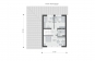 Проект индивидуального одноэтажного жилого дома с мансардой и гаражом Rg5495 План4