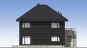 Проект двухэтажного жилого дома с гаражом и террасами Rg5511 Фасад3