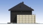Проект двухэтажного жилого дома с гаражом и террасами Rg5511z (Зеркальная версия) Фасад4