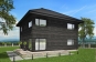 Проект двухэтажного жилого дома с гаражом и террасами Rg5511z (Зеркальная версия) Вид3