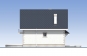 Проект одноэтажного жилого дома с мансардой, террасой и балконом Rg5524 Фасад2