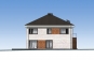 Проект двухэтажного дома с террасой и гаражом Rg5526 Фасад4