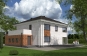Проект двухэтажного дома с террасой и гаражом Rg5526z (Зеркальная версия) Вид3