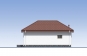 Проект одноэтажного дома с гаражом Rg5533z (Зеркальная версия) Фасад3