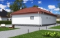 Проект одноэтажного дома с гаражом Rg5533z (Зеркальная версия) Вид3