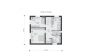 Проект индивидуального двухэтажного жилого дома с террасой Rg5538z (Зеркальная версия) План3