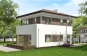 Проект индивидуального двухэтажного жилого дома с балконом Rg5543z (Зеркальная версия) Вид4