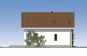 Проект одноэтажного дома с мансардой Rg5549 Фасад3
