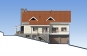 Проект одноэтажного дома с подвалом и мансардой Rg5550z (Зеркальная версия) Фасад1
